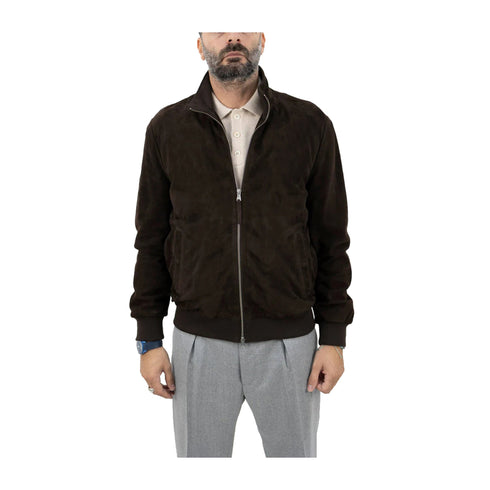 D'Amico Giacca leggera Giubbino Uomo Thick Suede 50 A24 - D'AMICODGU0569FRANCESCO - 496 - 50 - Francavilla Moda